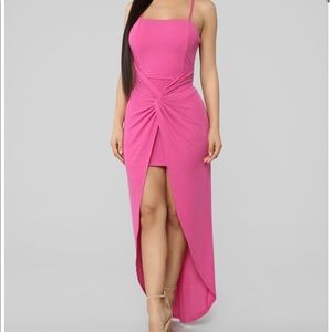Fuchsia Maxi Dress - Fashion Nova